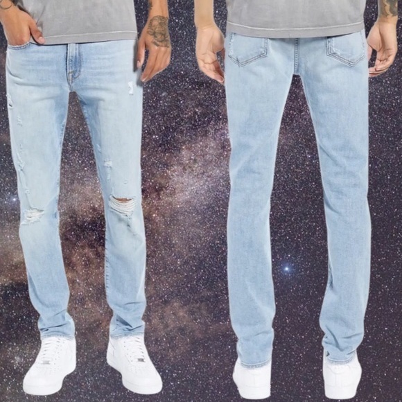 Frame Denim L’Homme Skinny Jeans Tubman Wash Sz 36 - Picture 1 of 13